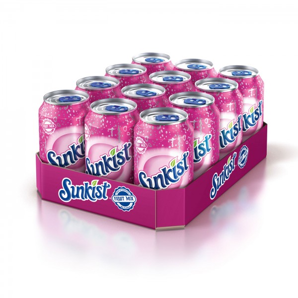 Sunkist Limonade Fruit Mix 12er Tray