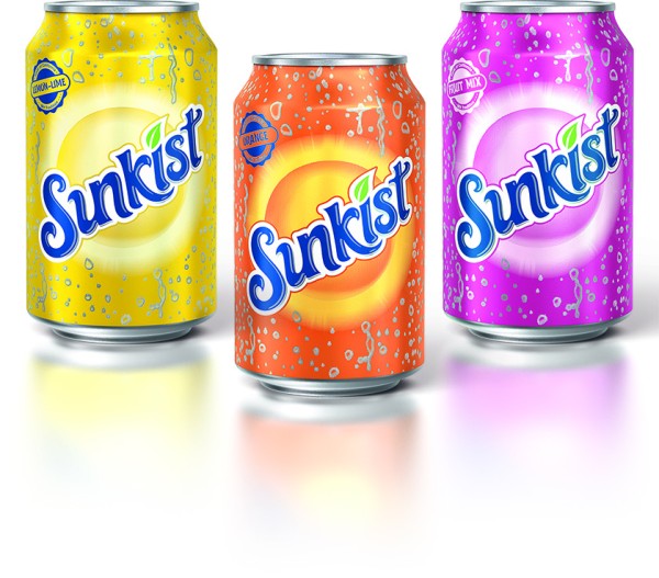 Probierpaket SUNKIST Limo (3 Dosen)