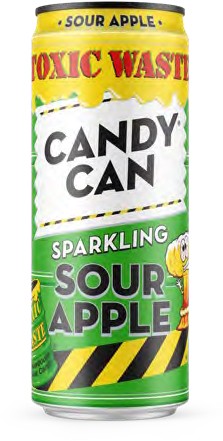 CANDY CAN TOXIC WASTE SOUR APPLE 330ml