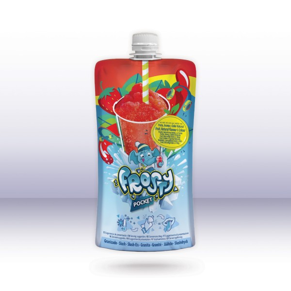 Frosty Pocket Strawberry 150 ml