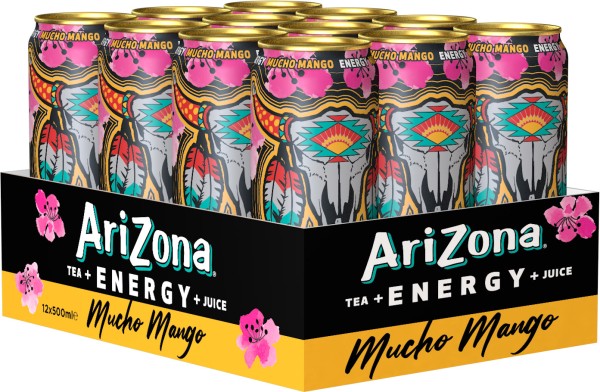 AriZona Energy Mucho Mango 12er Tray
